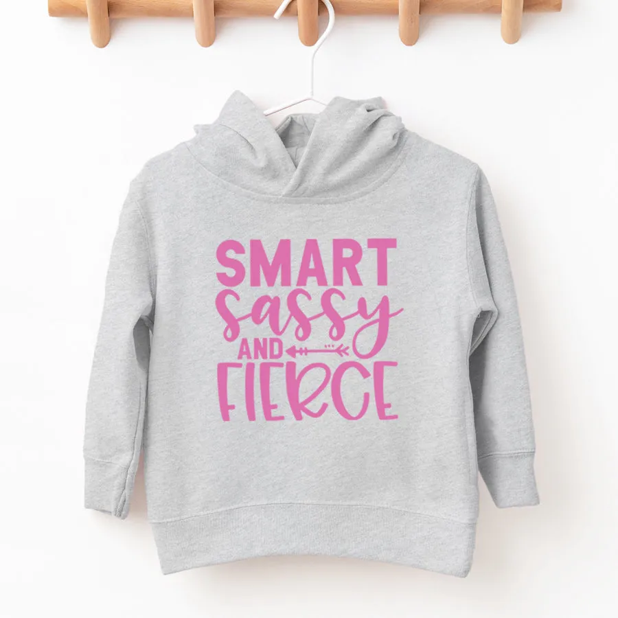 Smart, Sassy & Fierce Kids Hoodie girls skirts clearance