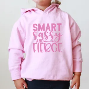 Smart, Sassy & Fierce Kids Hoodie girls pajamas promo
