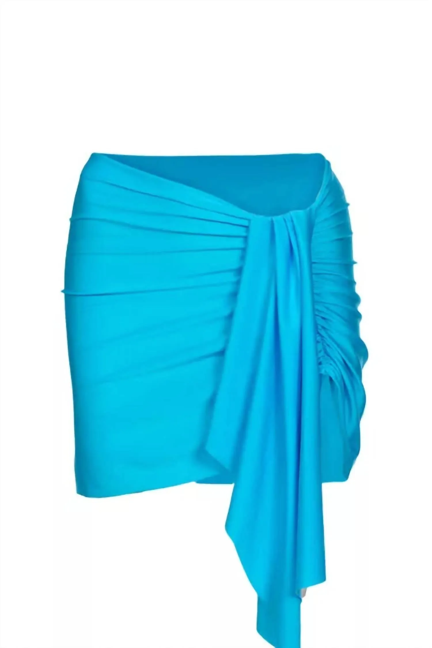 Sofia Mini Skirt In Turquoise