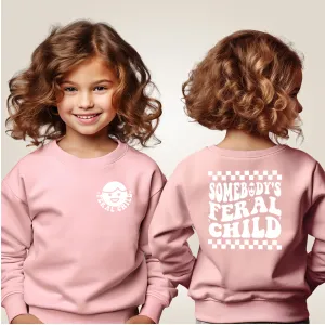 Somebody's Feral Child Front & Back Sweater boys apparel promo code