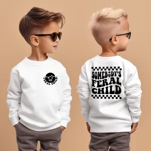 Somebody's Feral Child Front & Back Sweater boys apparel promo code