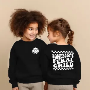 Somebody's Feral Child Front & Back Sweater boys apparel promo code
