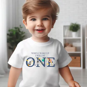 Spaceship When I Wake I Will Be One T-Shirt cheap baby clothes online