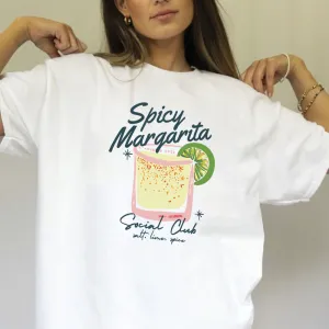 Spicy Margarita Women's Oversized Graphic T-Shirt pregnancy jeans best price