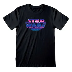 Star Wars 80's Logo T-Shirt dad bod shirts discount