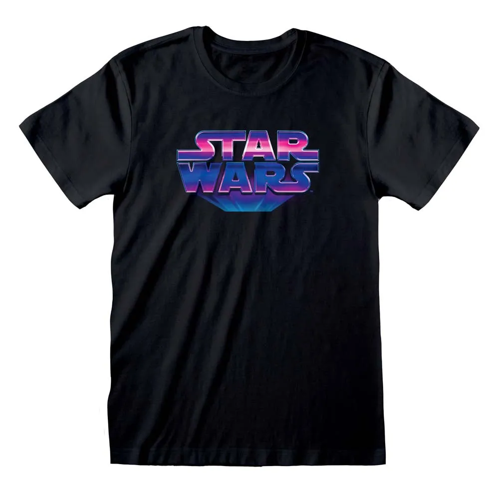 Star Wars 80's Logo T-Shirt dad bod shirts discount