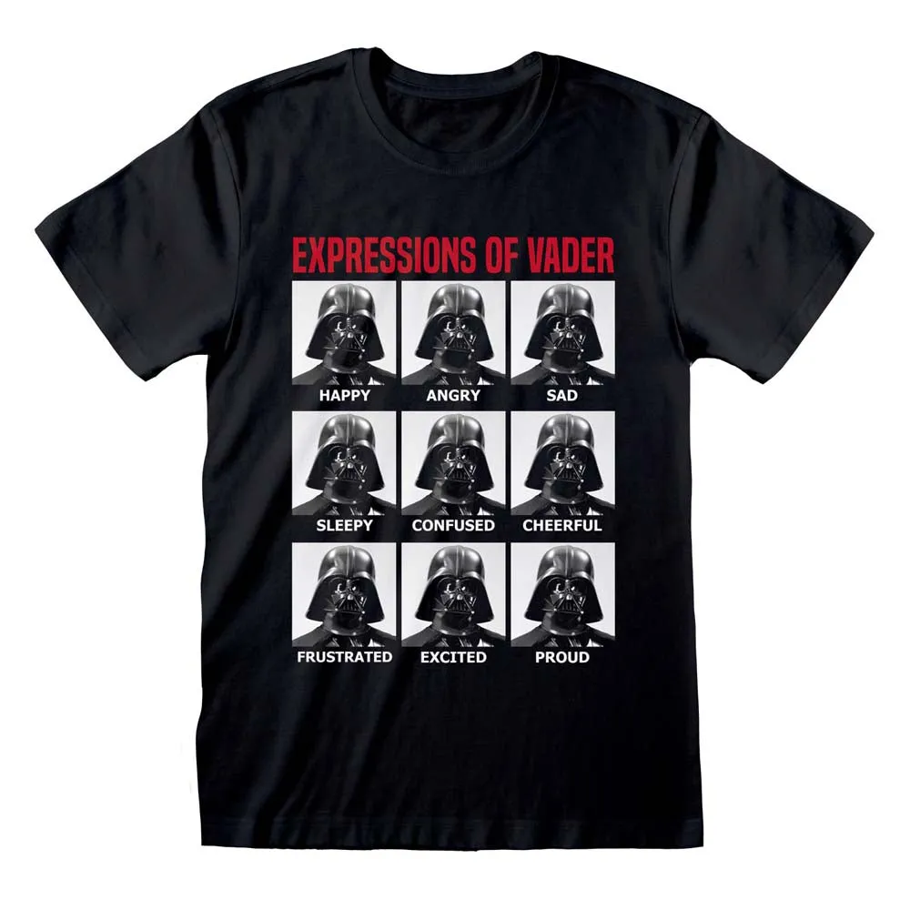 Star Wars Expressions Of Vader T-Shirt dad bod shirts discount
