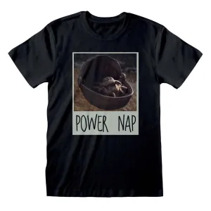 Star Wars The Mandalorian Power Nap T-Shirt dad bod shirts discount