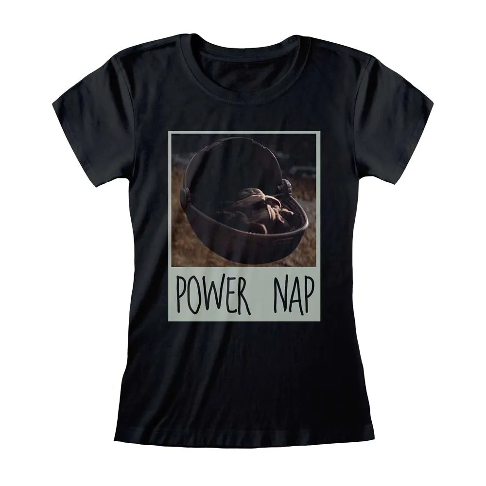 Star Wars The Mandalorian Power Nap Women's T-Shirt maternity dresses promo