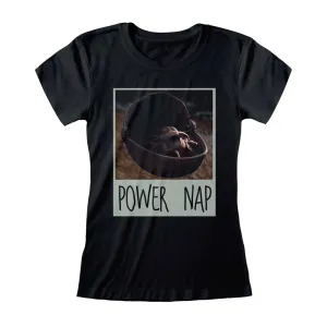 Star Wars The Mandalorian Power Nap Women's T-Shirt maternity dresses promo