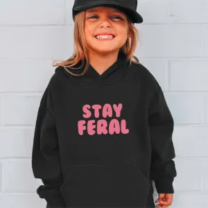 Stay Feral Kids Hoodie boys fashion clearance