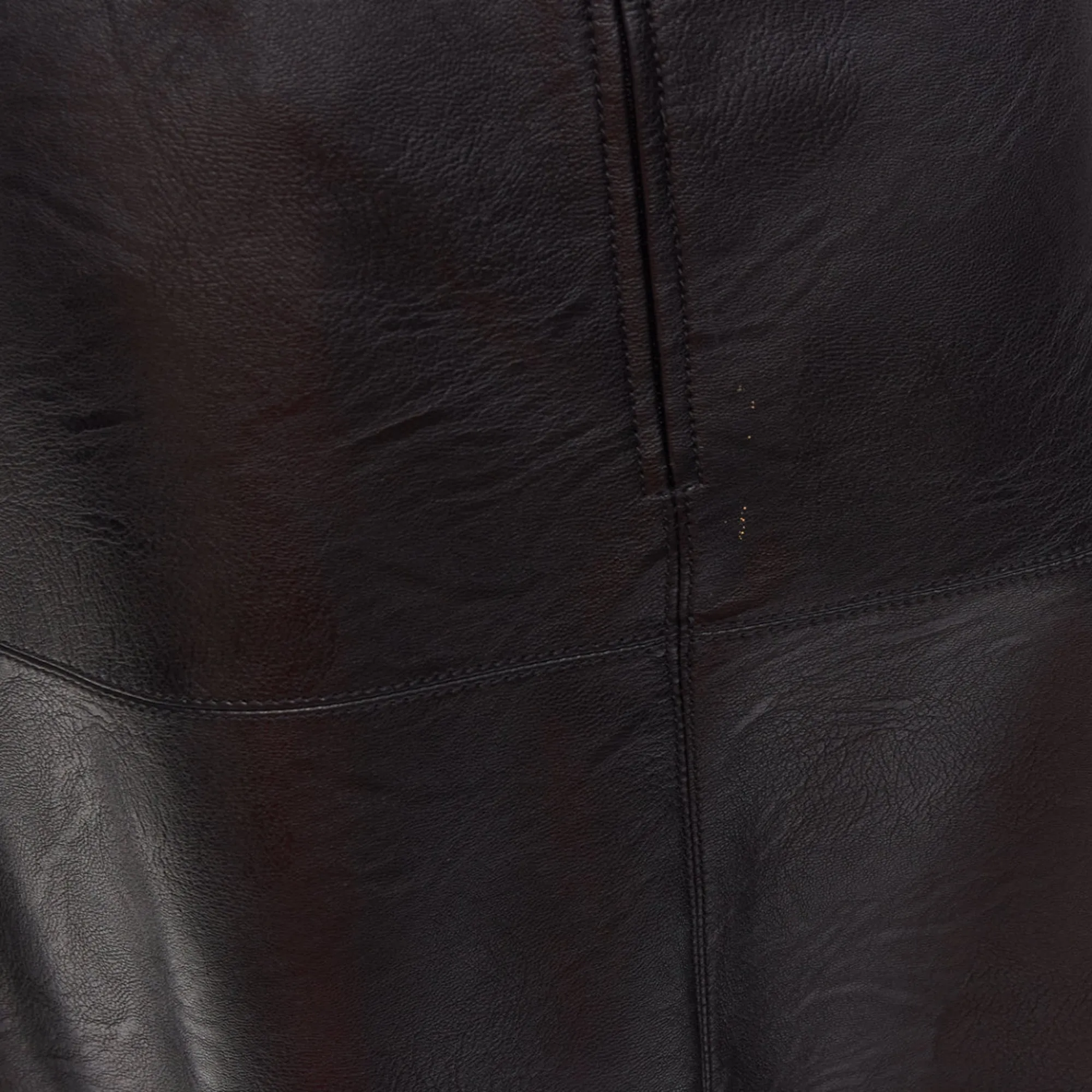 Stella Mccartney Skin Free Vegan Leather A-line Midi Skirt