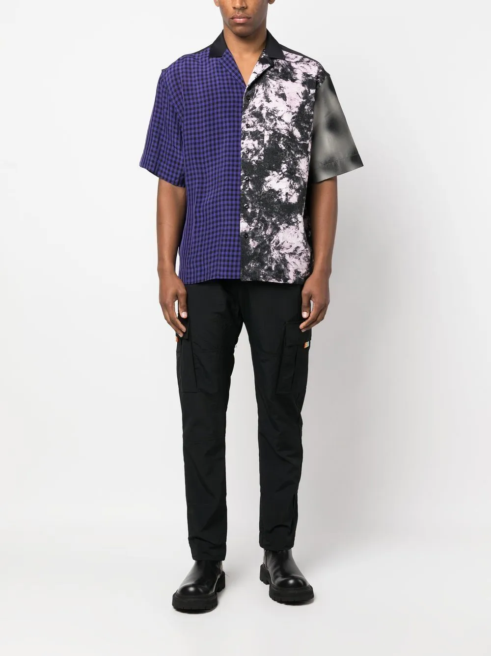 Straight-Leg Cargo Trousers