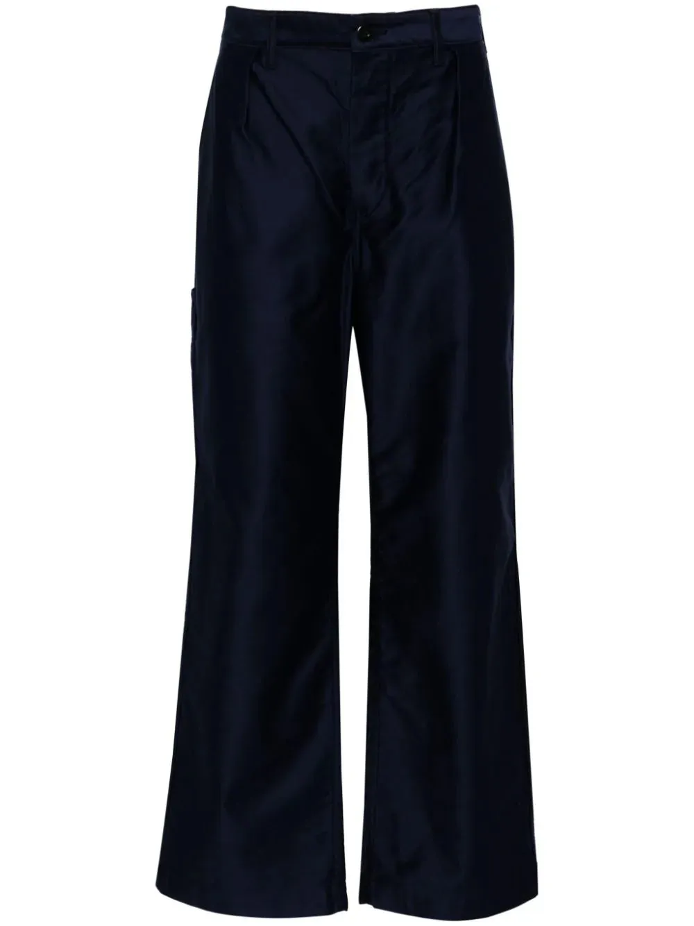 Straight-Leg Cotton Trousers cheap bottoms online shop