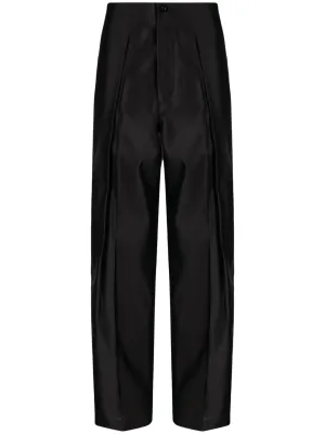 Straight-Leg Cropped Trousers cheap bottoms online shop