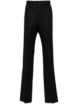 Straight-Leg Tailored Trousers cheap bottoms online shop