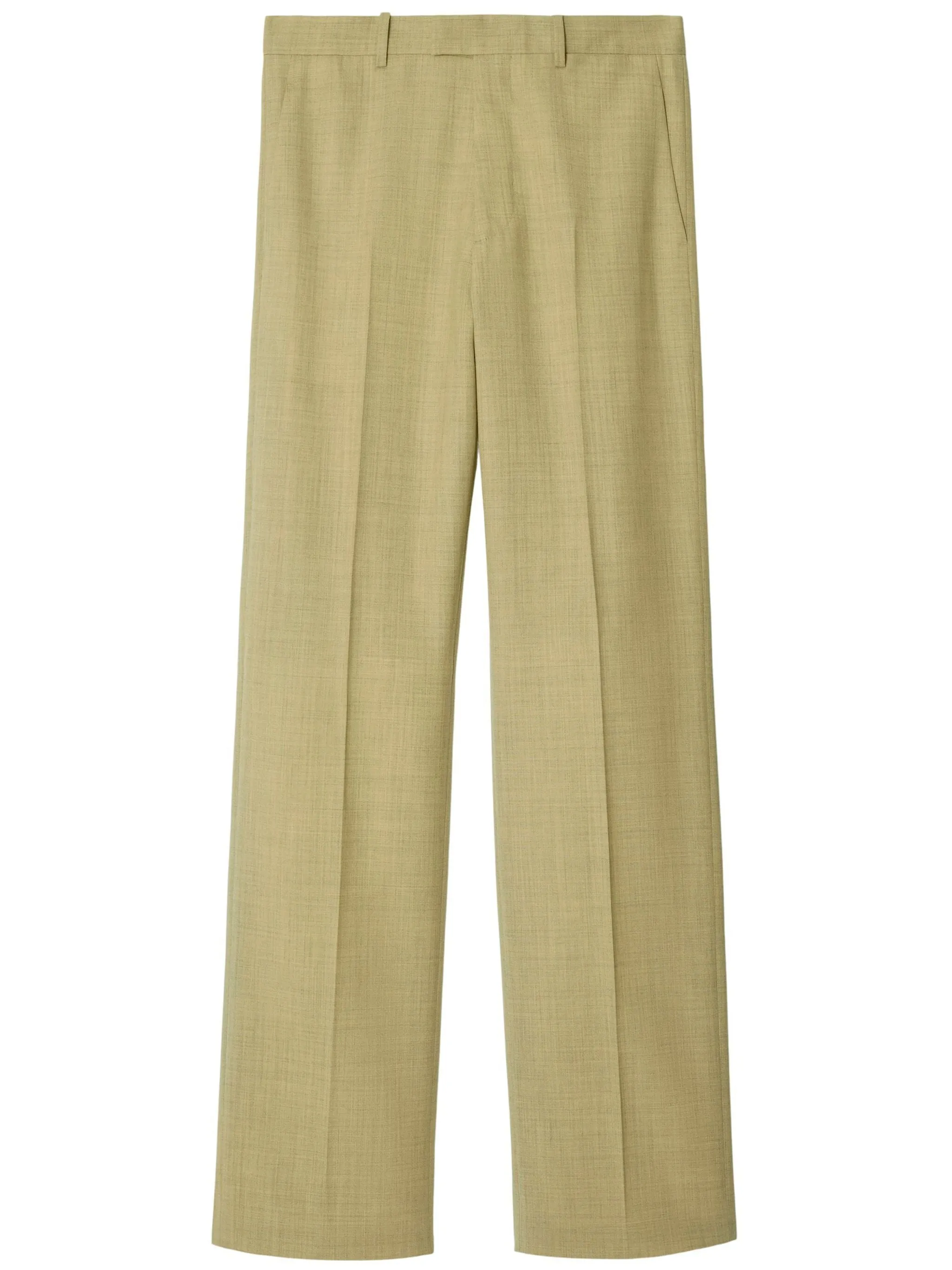 Straight-Leg Tailored Wool Trousers cheap bottoms online shop