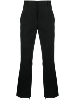 Straight-Leg Wool Trousers cheap bottoms online shop