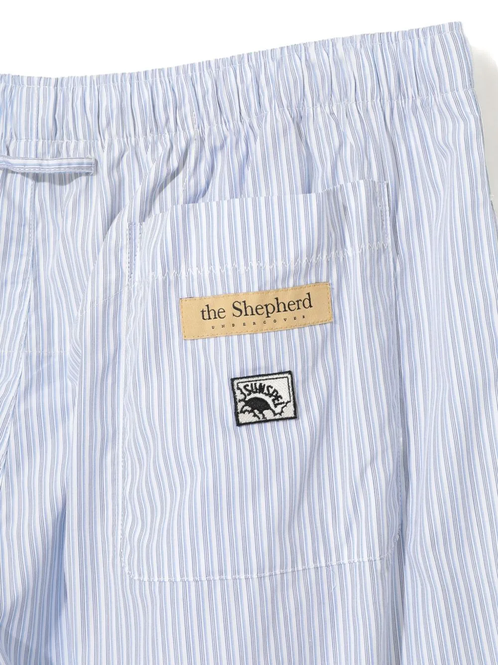 Striped Elasticated Trousers