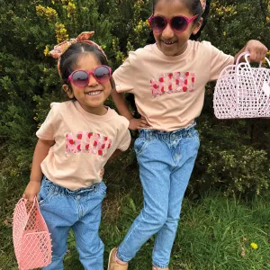 Summer Fruits Mama & Mini Strawberry Matching T-shirts maternity leggings online