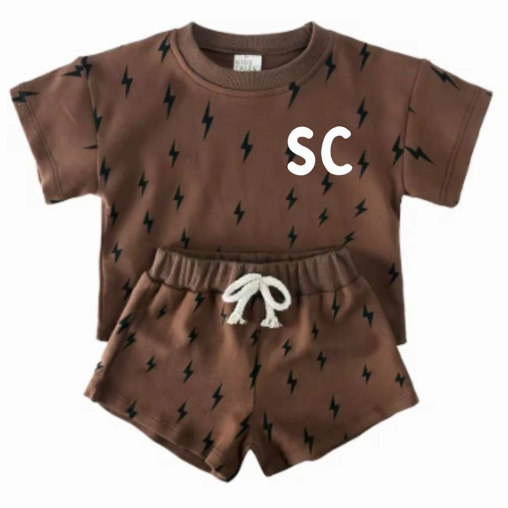 Sun n' Fun Personalised Initials Tee & Shorts Set