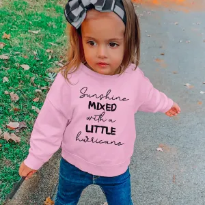 Sunshine & Hurricanes Kids Sweatshirt girls skirts clearance