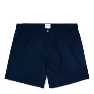 Sunspel Tailored Swim Short Navy mens shorts outlet store