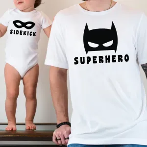 Superhero & Sidekick Matching T-Shirt/Bodysuit dad hats promo code