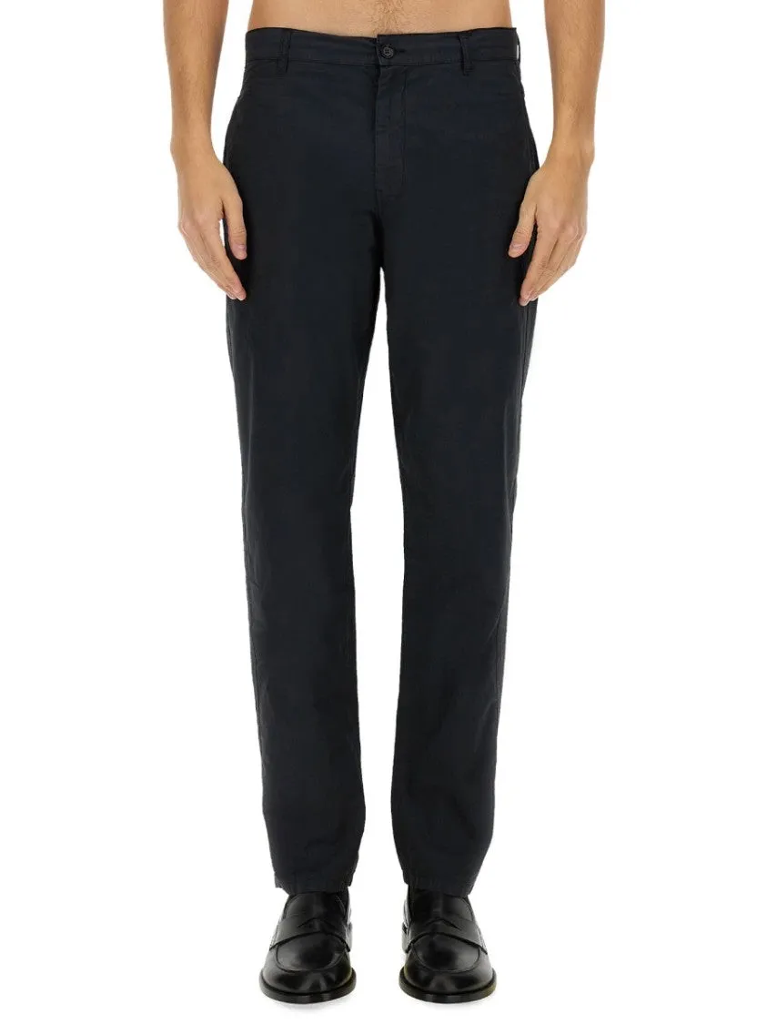 Tailored Black Chino Pants
