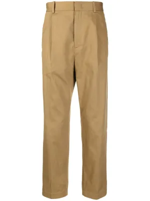 Tailored-Cut Cropped Trousers cheap bottoms online shop