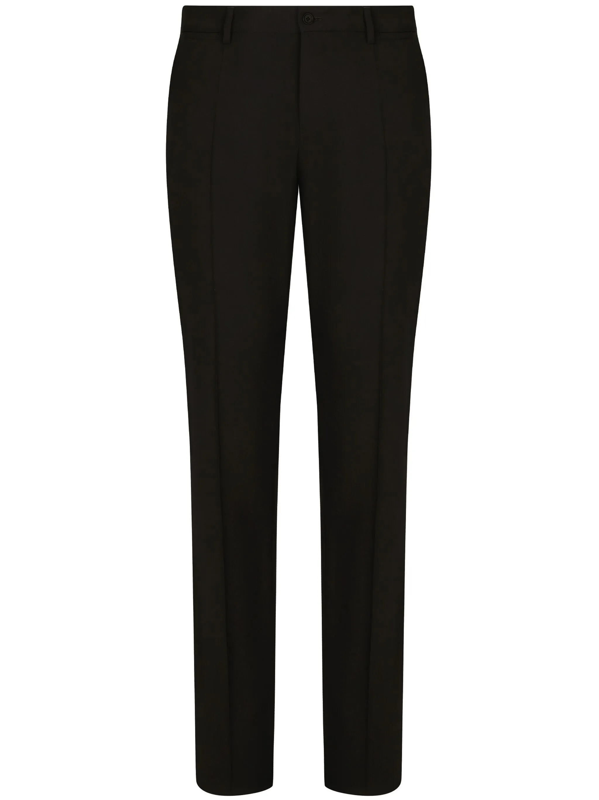 Tailored Slim-Cut Trousers cheap bottoms online shop
