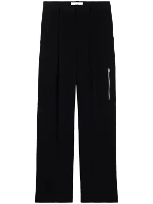 Tailored Wide-Leg Trousers cheap bottoms online shop
