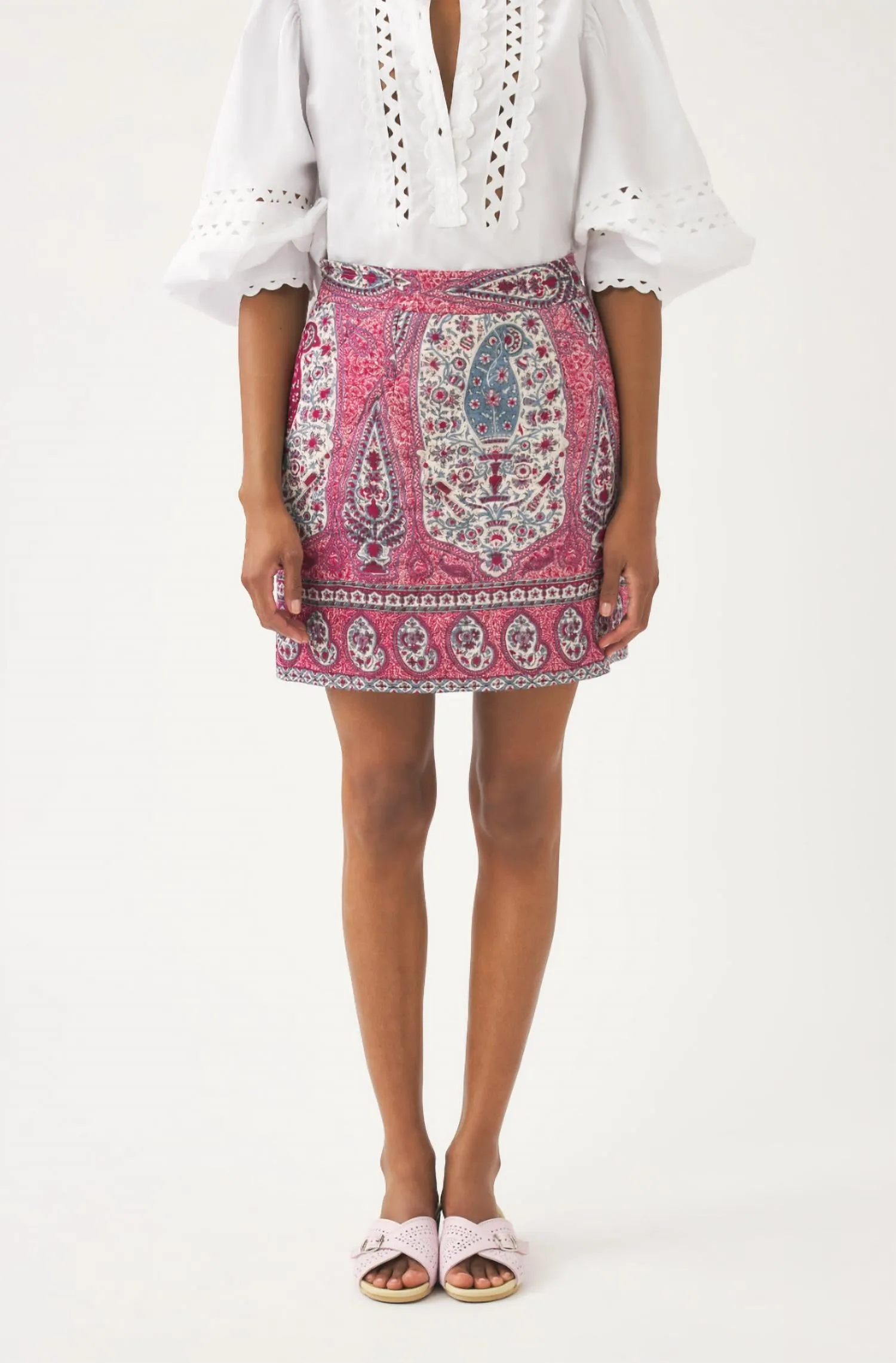 Tajar Mini Skirt In Red