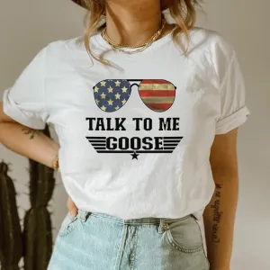 Talk To Me Goose T-Shirt maternity dresses promo