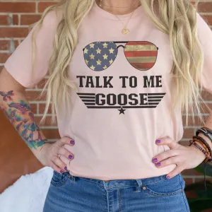 Talk To Me Goose T-Shirt maternity dresses promo
