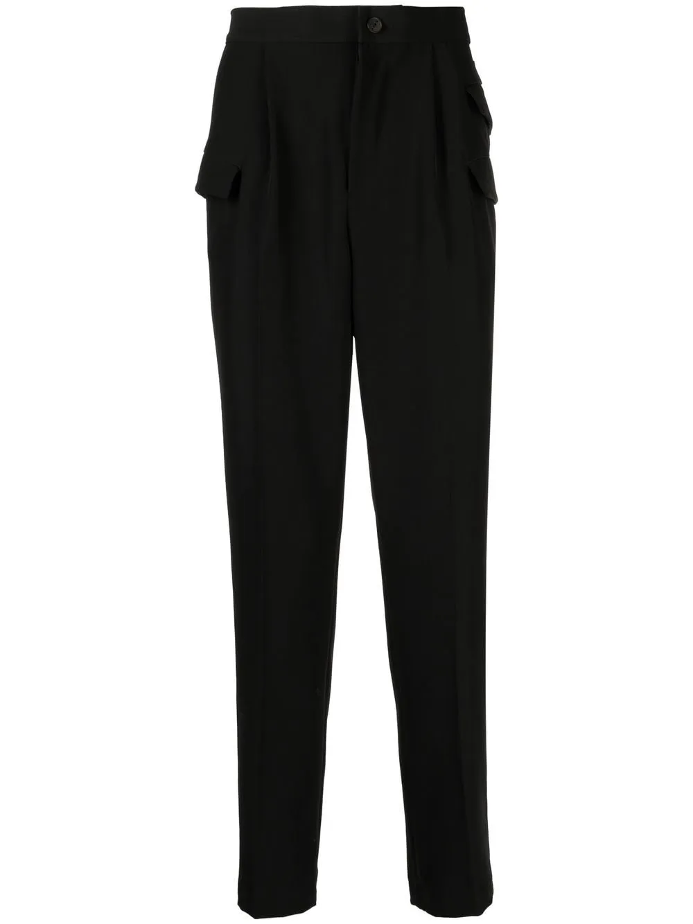 Tapered Flap-Pocket Trousers cheap bottoms online shop