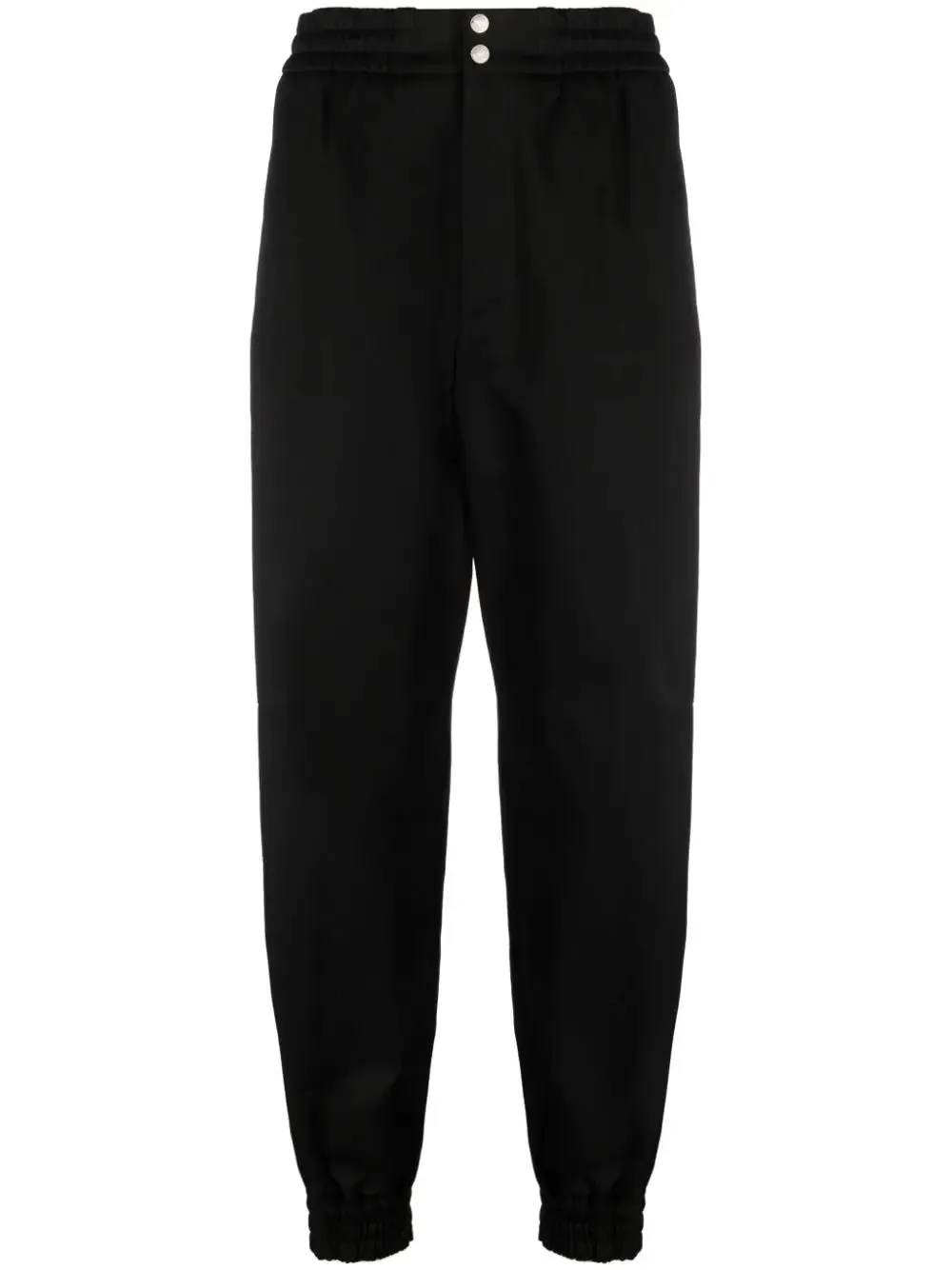 Tapered-Leg Cotton Trousers cheap bottoms online shop