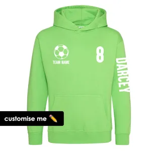 TeamKitz Core Football Team Sleeve Hoodie discount boys clothing