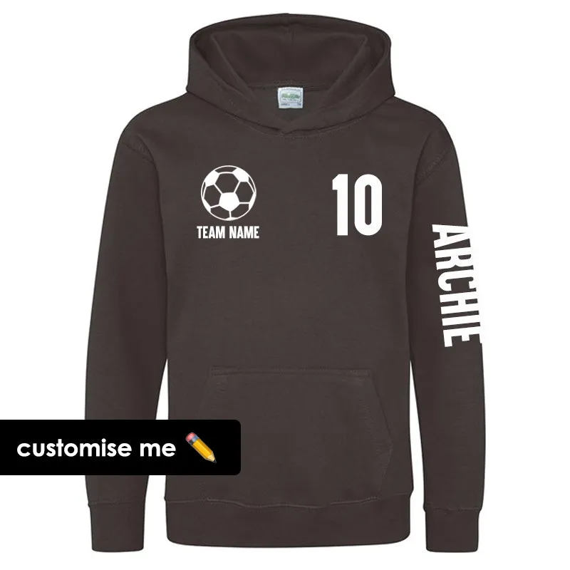 TeamKitz Core Football Team Sleeve Hoodie discount boys clothing