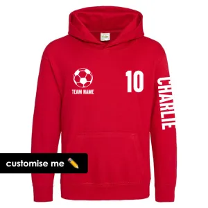 TeamKitz Core Football Team Sleeve Hoodie discount boys clothing