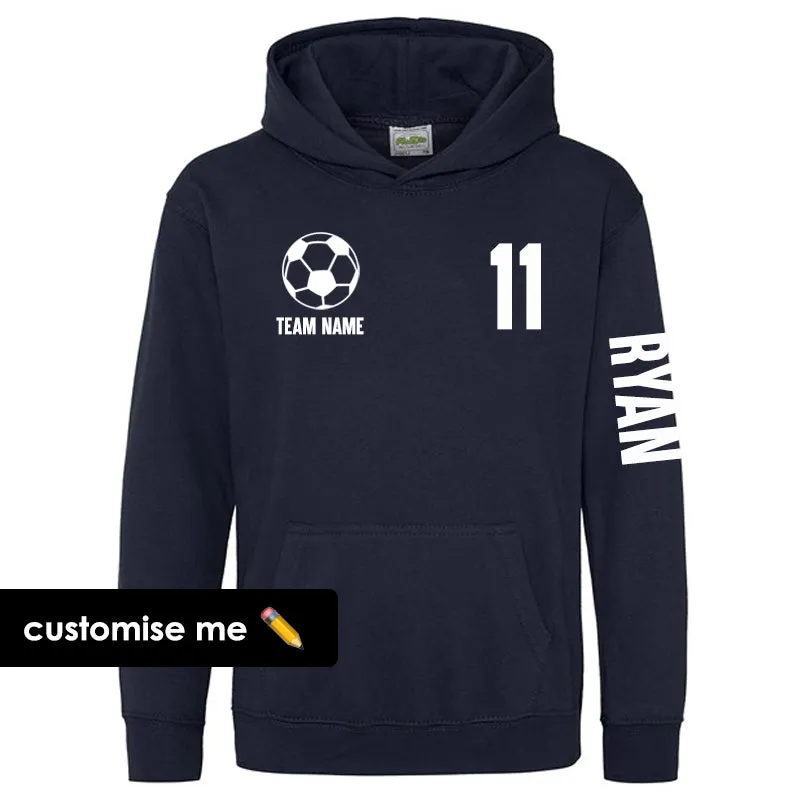 TeamKitz Core Football Team Sleeve Hoodie discount boys clothing