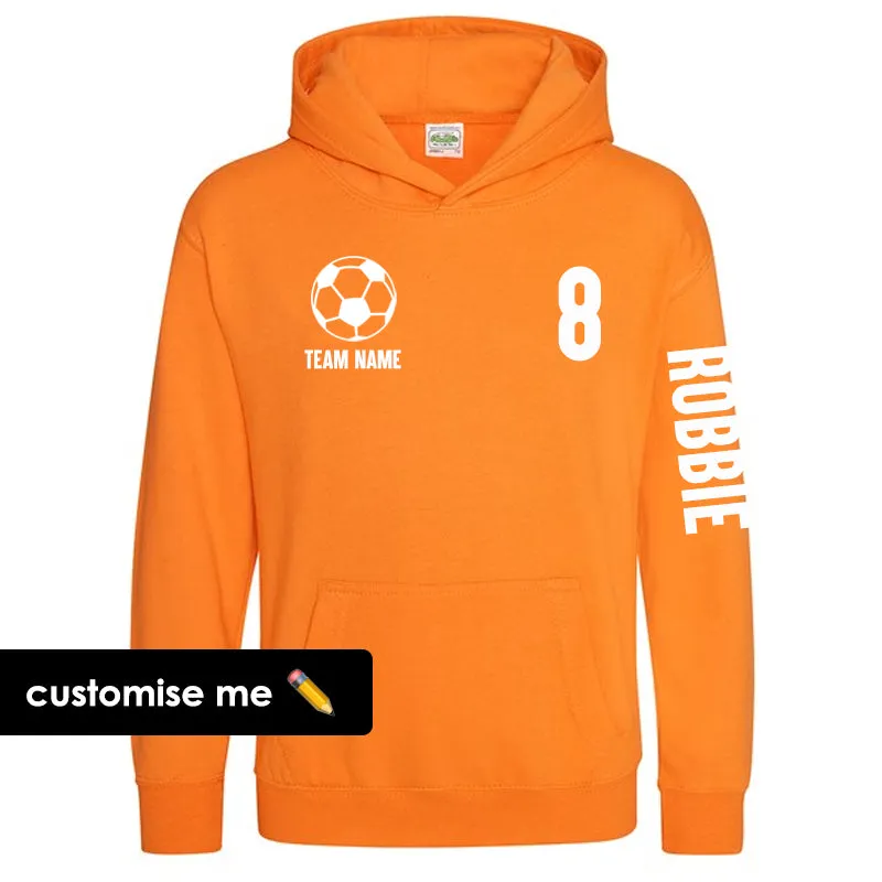 TeamKitz Core Football Team Sleeve Hoodie discount boys clothing