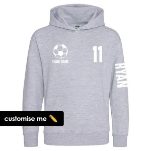 TeamKitz Core Football Team Sleeve Hoodie discount boys clothing