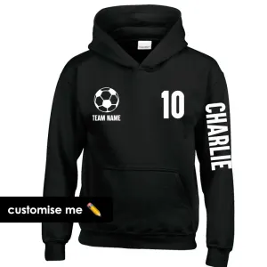 TeamKitz Core Football Team Sleeve Hoodie boys fashion clearance