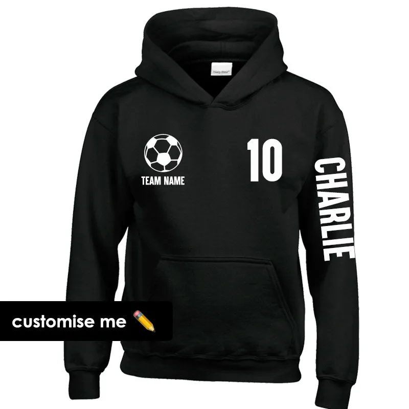 TeamKitz Core Football Team Sleeve Hoodie boys fashion clearance