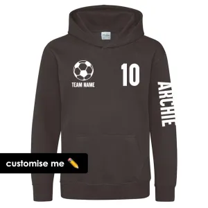 TeamKitz Core Football Team Sleeve Hoodie discount boys clothing
