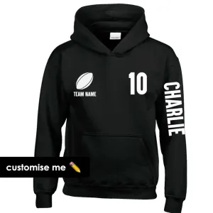 TeamKitz Core Rugby Team Sleeve Hoodie discount boys clothing