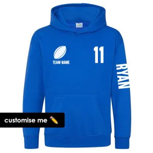 TeamKitz Core Rugby Team Sleeve Hoodie discount boys clothing