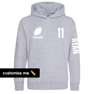 TeamKitz Core Rugby Team Sleeve Hoodie discount boys clothing