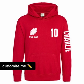TeamKitz Core Rugby Team Sleeve Hoodie discount girls tops